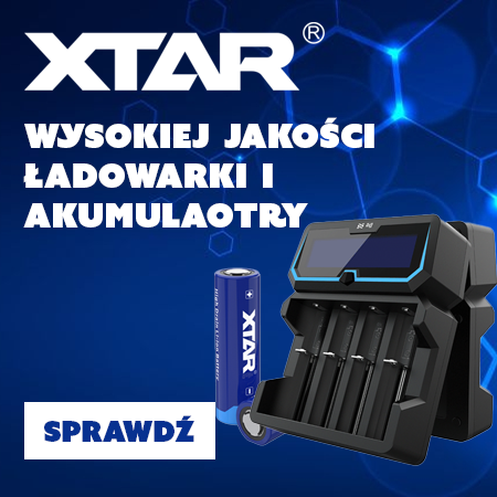 Ładowarki i baterie Xtar