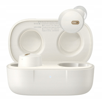 Baseus Słuchawki Bowie E18 bezprzewodowe TWS ENC IPX4 - białe