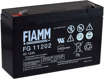 FIAMM PB 6V / 12Ah FG11202