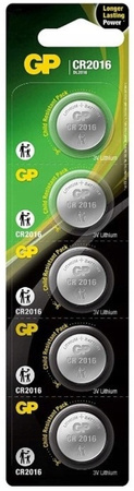 GP bateria litowa CR2016 10 szt. - zestaw
