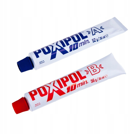 POXIPOL Klej epoksydowy metalizowany 108g / 70ml