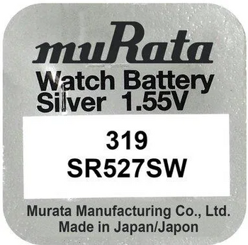 Murata bateria srebrowa SR527SW 319 BL1