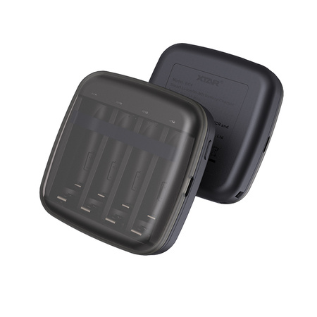 XTAR Ładowarka BC4 AA/AAA Li-ION/NiMH 4 kanały, USB-C, LED