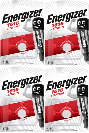 ENERGIZER Bateria litowa 1616 bl.1 / zestaw 4 szt.
