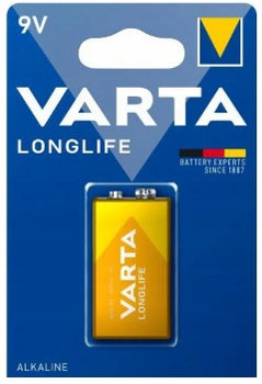 Batteries VARTA Longlife 1x9V bl1