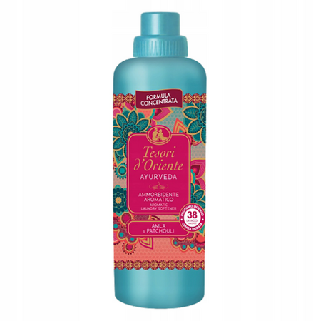 TESORI D\'ORIENTE 760 ML PŁYN DO PŁUKANIA AJURWEDA / FABRIC SOFTENER AYURVEDA+DYFUZOR Z PATYCZKAMI AYURVEDA+MYDŁO W PŁYNIE