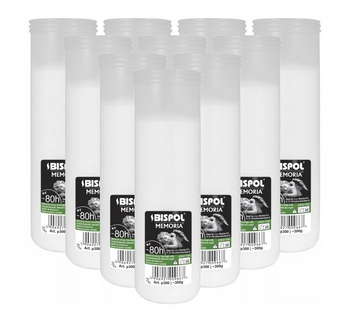 BISPOL wkład parafinowy MEMORIA p300 x20 / zestaw