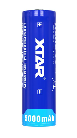 XTAR 21700-500PCM 5000mAh Li-ION Protected 3,7V 10A 2 szt. /zestaw