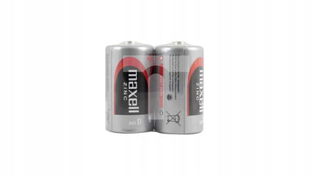 MAXELL bateria cynkowa LR20 D zgrzew 2 szt.