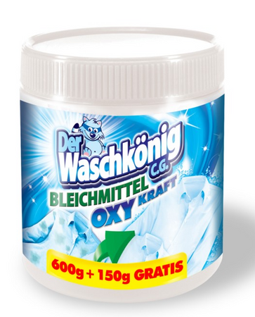 DER WASCHKÖNIG 750 G OXY PROSZEK WYBIELACZ DO BIAŁYCH TKANIN/ OXYGEN BLEACH POWDER WHITE FABRICS 12/78/936/PL