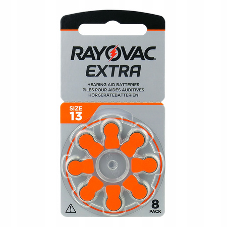 RAYOVAC Baterie słuchowe 13 Extra 8szt.
