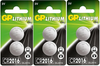 GP bateria litowa CR2016 BL2x3 /zestaw
