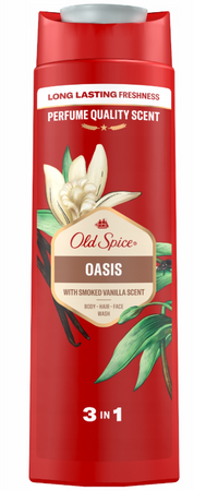 OLD SPICE SHOWER GEL 400 ML 3IN1 OASIS 6/240/1440 PL