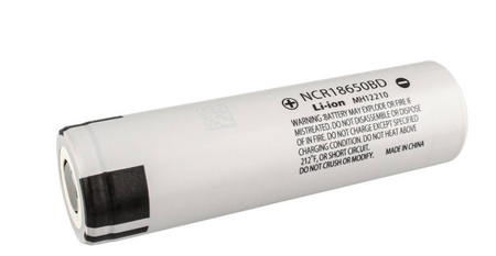 PANASONIC NCR18650BD - 3100mAh - 10A	