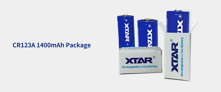 XTAR Bateria litowa CR123A 3,0V LiMnO2 10 szt. /zestaw