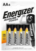 ENERGIZER Bateria alkaliczna POWER AA bl.4