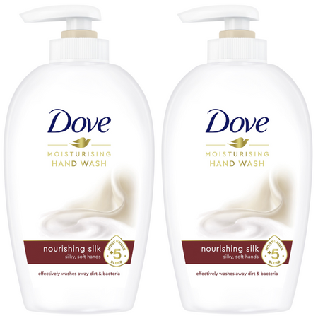 DOVE LIQUID HAND WASH 250ML SILK 12/190/2280 PLx2 /zestaw
