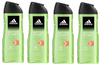 ADIDAS SHOWER GEL 400ML MEN ACTIVE START 3IN1 12/108/1296 PLx4 /zestaw