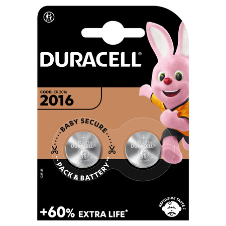 DURACELL CR2016 BL2