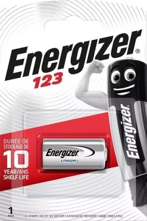 ENERGIZER Bateria litowa 123 bl.1 / zestaw 6 szt.