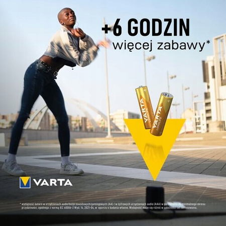 VARTA bateria alkaliczna Longlife LR3 AAA BL20