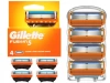 GILLETTE FUSION 5 WKŁADY A\"4 / FUSION RAZOR CARTIDGE REFILLS 10/640/6400