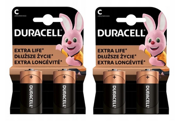 DURACELL LR14 BASIC BL2 / zestaw 4 szt.