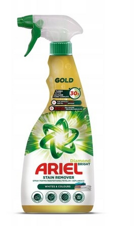 ARIEL ODPLAMIACZ 750 ML SPRAY UNIWERSAL GOLD / STAIN REMOVER 8/75/600 PL
