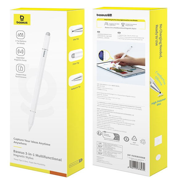 Stylus Baseus Smooth Writing III 3w1 rysik pasywny - wersja magnetyczna pol_pl_Stylus-Baseus-Smooth-Writing-III-3w1-rysik-pasywny-wersja-magnetyczna-3217_3