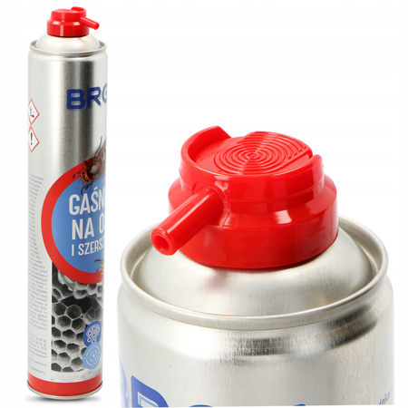 Bros Gaśnica na osy i szerszenie 600 ml 1 szt. - promo zestaw