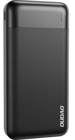 Dudao Powerbank K18-1W 10000mAh USB-A / USB-C / Micro USB - czarny 181527