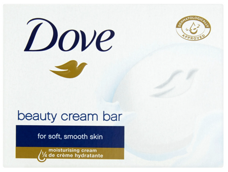 DOVE SOAP 1x90G BEAUTY CREAM - ORIGINAL / WHITE 48/135/6480