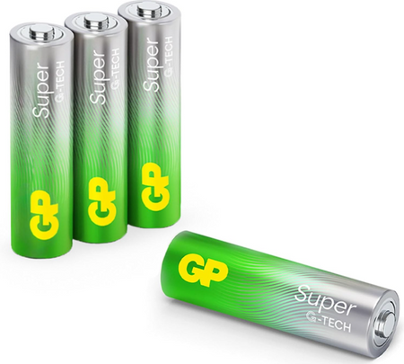 GP bateria alkaliczna SUPER G-TECH AA BL4