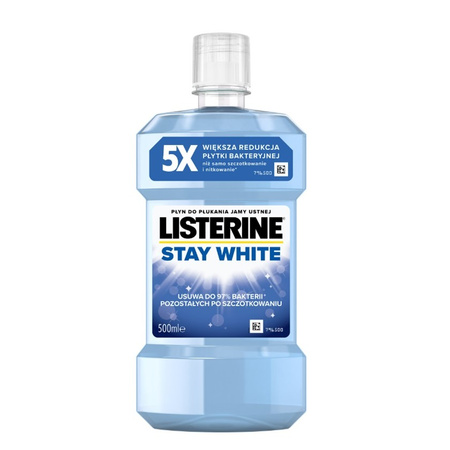 LISTERINE STAY WHITE 500ML