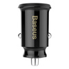 Baseus Grain Car Charger mini ładowarka samochodowa 2x USB 3.1A czarny CCALL-ML01 