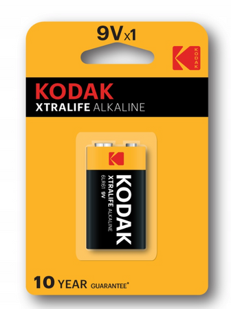 Battery Kodak Xtralife alkaline 9V LR22 Bl.1