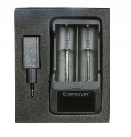 KeepPower Ładowarka L2 LCD Charger