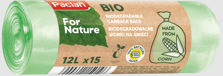 Worki z kukurydzy Bio Paclan 12l 15 szt
