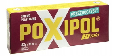 POXIPOL klej epoksydowy przezroczysty 82g / 70ml