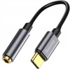 Baseus Adapter L54 do słuchawek USB-C / mini jack 3.5mm DAC 24 bit 48 KHz - szary