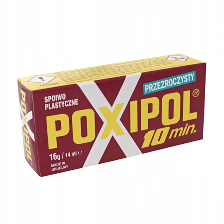 POXIPOL klej epoksydowy przezroczysty 16g / 14ml