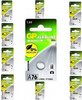 GP bateria alkaliczna LR44 / V13GA / A76 10 szt. - zestaw