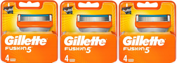 GILLETTE FUSION 5 WKŁADY A\"4 / FUSION RAZOR CARTIDGE REFILLS 10/640/6400x3 /zestaw