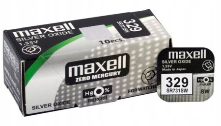 MAXELL bateria srebrowa 329 / SR731SW BL1