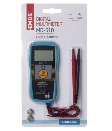 EMOS MULTIMETR CYFROWY MD-510 M3252 
