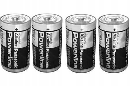 PANASONIC bateria alkaliczna Powerline Industrial LR20 D BL4