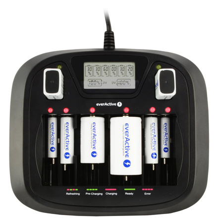 everActive Ładowarka do akumulatorków Ni-MH Ni-CD NC-900U 
