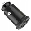 Baseus Grain Car Charger mini ładowarka samochodowa 2x USB 3.1A czarny CCALL-ML01 