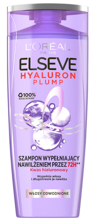 ELSEVE SZAM. 400ML HYALURON PLUMP MOISTURE/WYPEŁNIAJĄCY NAWILŻENIEM PRZEZ 72H 6/240/1470 PLx3 /zestaw