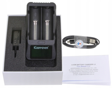 KeepPower Ładowarka L2 LCD Charger